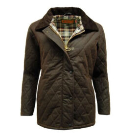 Game Zara Quilted Wax Jacket