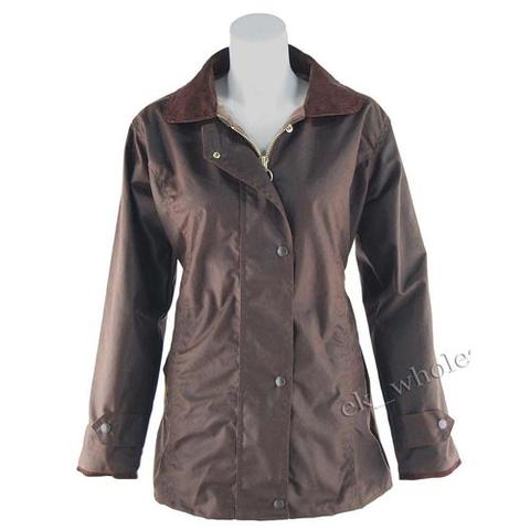 Ladies Game Fitted Antique Wax Jacket - Image 4