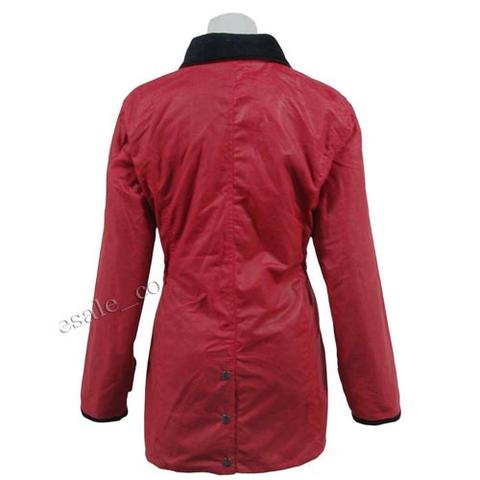 Ladies Game Fitted Antique Wax Jacket - Image 3