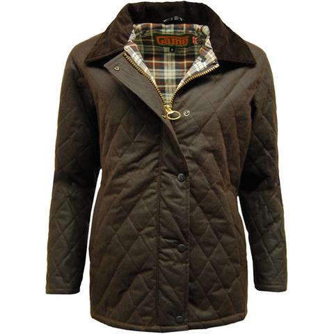 Game Zara Quilted Wax Jacket - Image 4