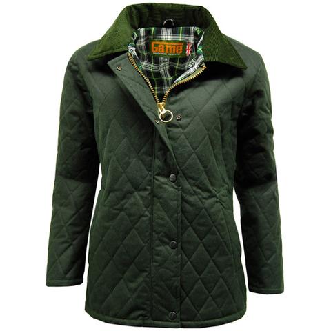 Game Zara Quilted Wax Jacket - Image 2