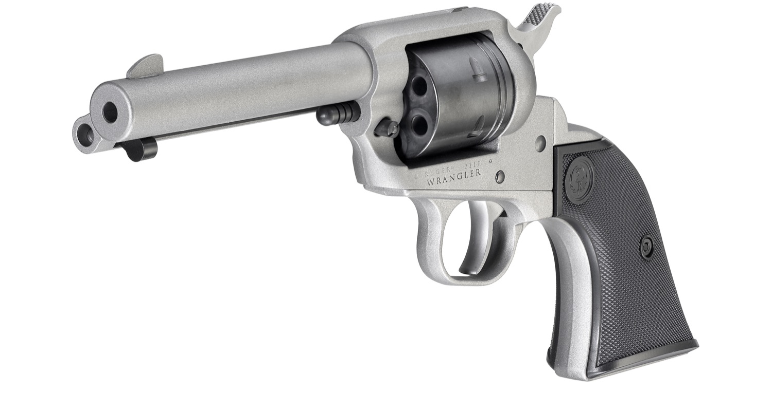 Ruger 22LR Wrangler w/Silver Cerakote (2003) - Image 5