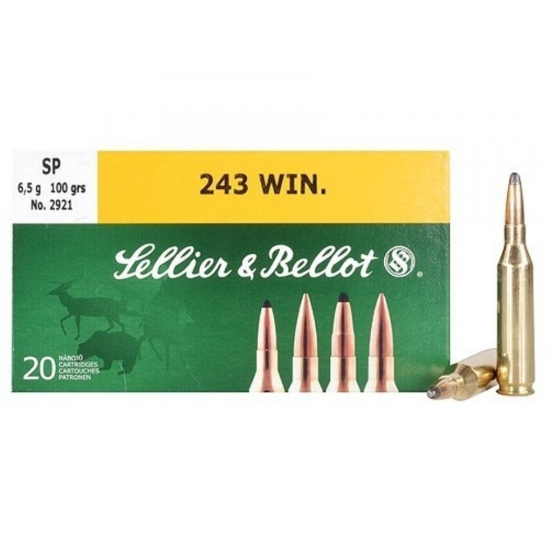 Sellier & Bellot 243 WIN 100gr SP