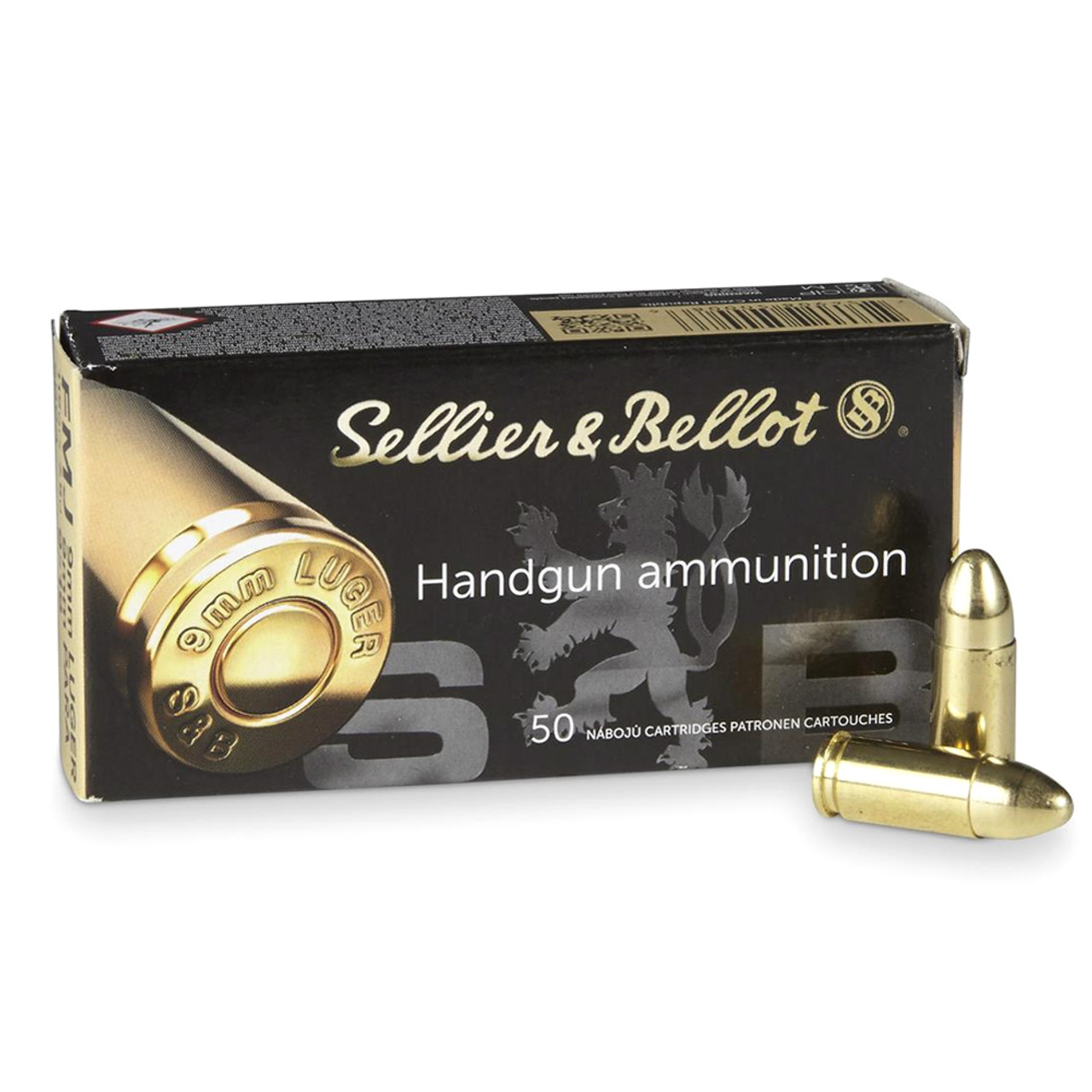 Sellier & Bellot 9mm PARA 115gr FMJ