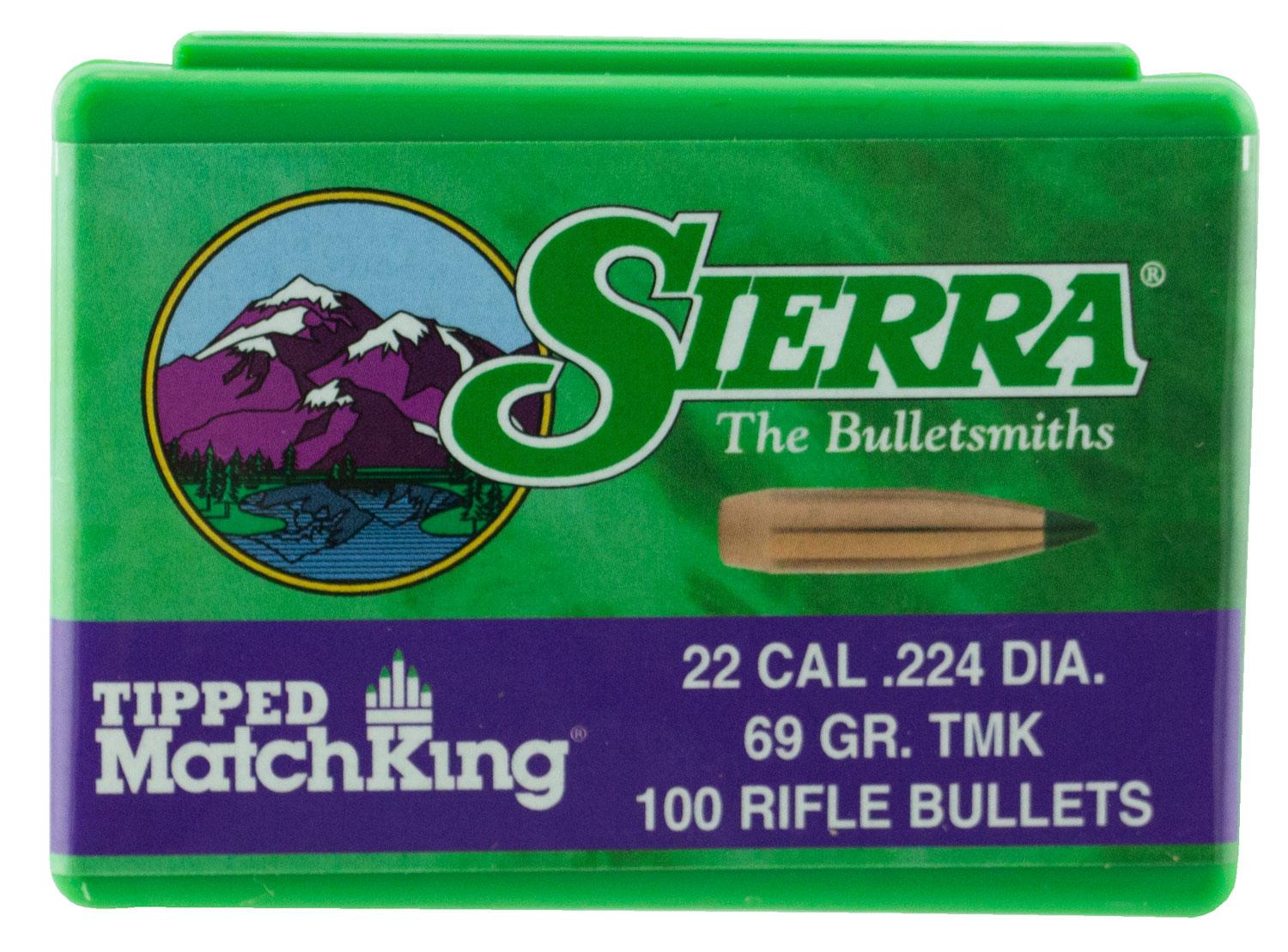 Sierra 22 Cal. 224" 69gr TMK