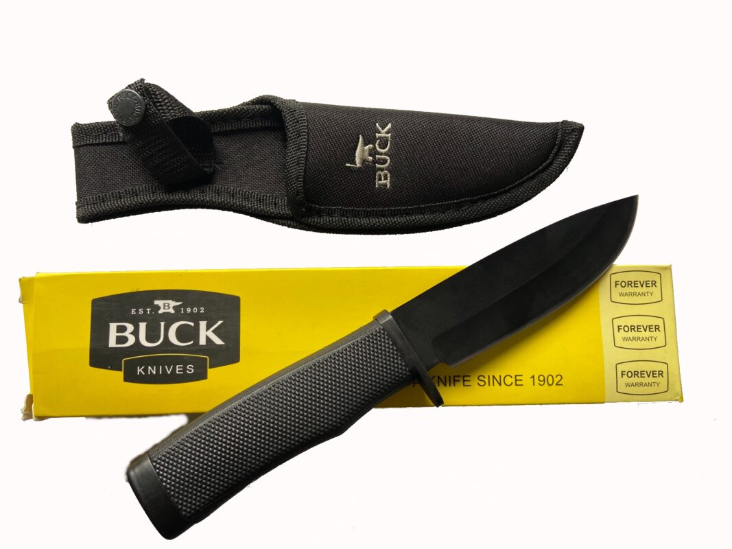 Buck Hunting Knife Fixed Black
