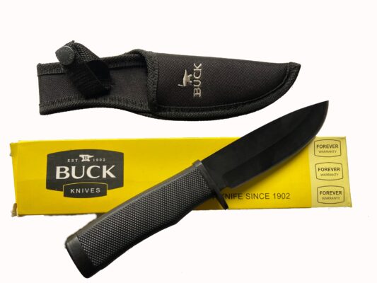 Buck Hunting Knife Fixed Black