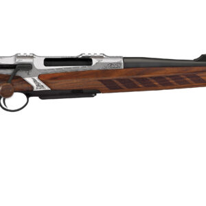 MERKEL 9,3X62 HELIX WILD BOAR SILVER STRAIGHT-PULL ACTION WOOD GRADE 4 STOCK