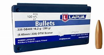 LAPUA BUL 338 250 / 300 GR OTM SCENAR (100)