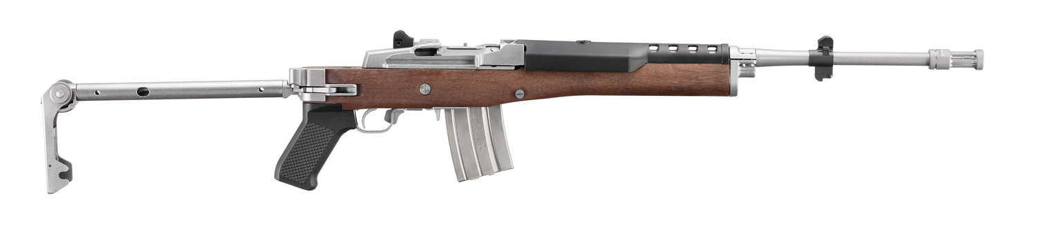RUGER 5.56 MINI-14 STAINLESS w/FOLD.STOCK(5895) - Image 2