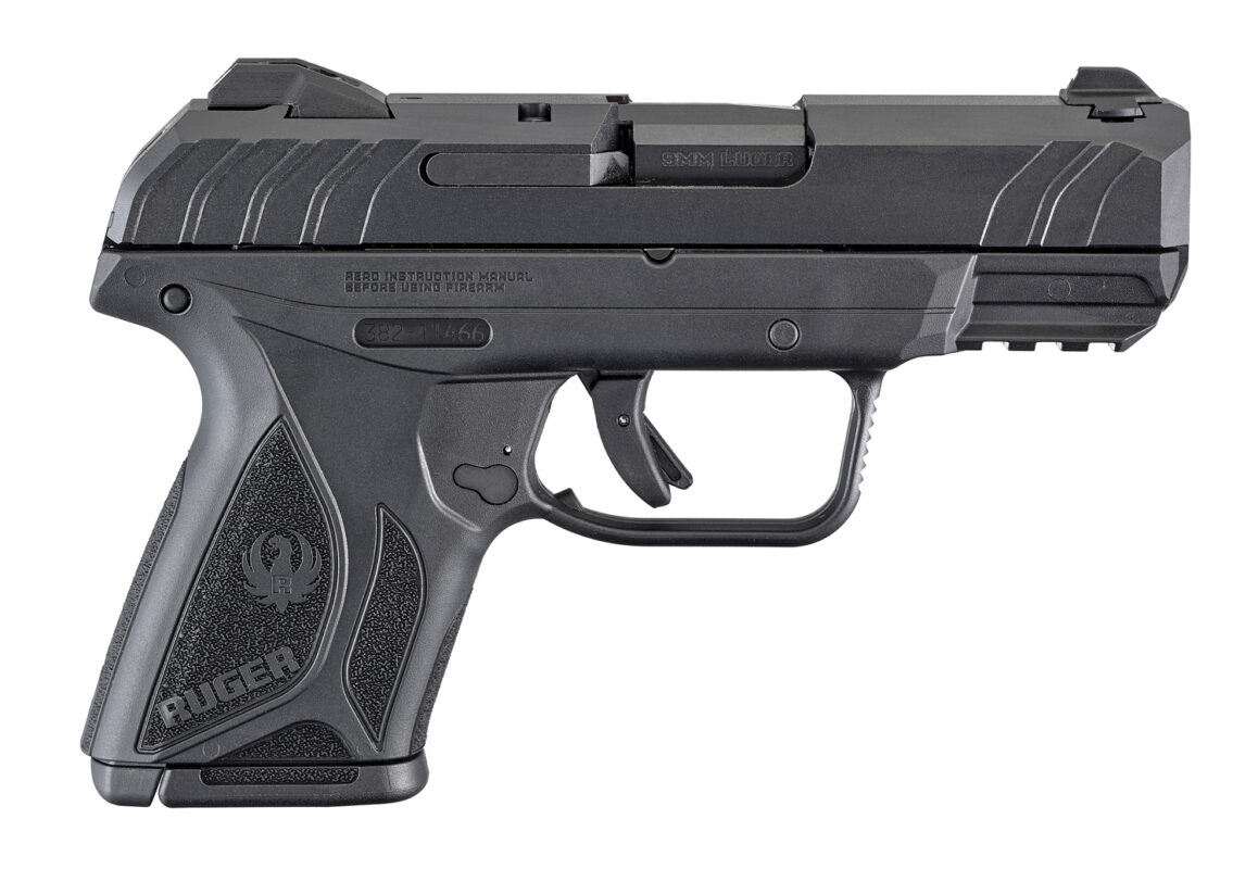 RUGER PISTOL SECURITY 9C COMPACT 9MMP (3818)