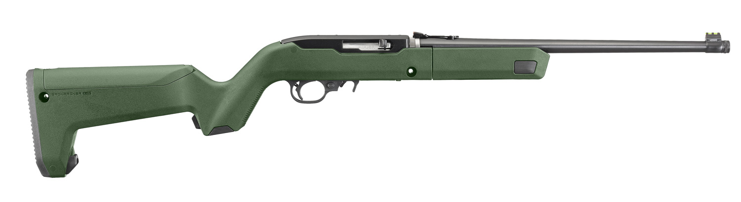 RUGER 10/22 T/DOWN B/ PACKER X22 OD GREEN (31101)