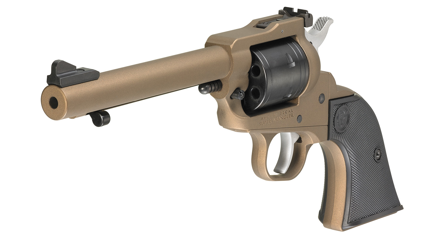 RUGER 22LR/22WMRF SUPER WRANGLER BRONZE (2034) - Image 2