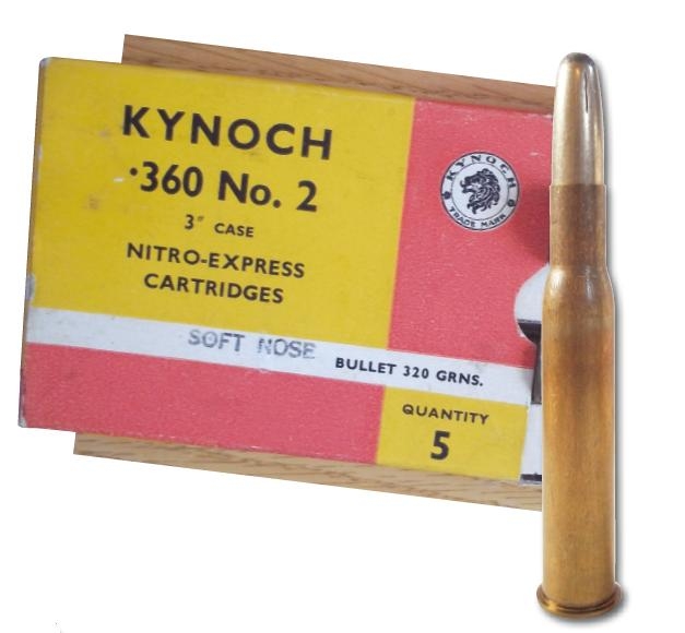 Kynoch .360 no. 2 ne 320gr softs per 5