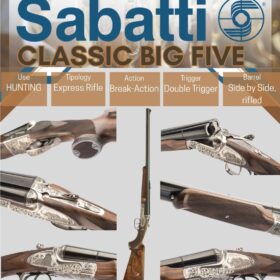 Sabatti Big Five double rifles 470 Nitro Express