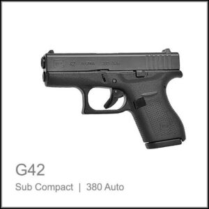 Glock 42 Slimline .380 ACP